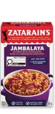 Metro IDAHOAN MASHED POTATOES 113G OR LIFE SMART BROTH 900ML OR ZATARAIN'S SIDE DISH 227G offer