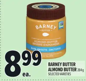 Metro BARNEY BUTTER ALMOND BUTTER offer
