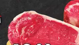 Metro LIFE SMART NATURALIA GRASS FED BONELESS RIB STEAK OR STRIP LOIN STEAK offer