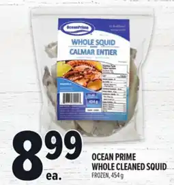 Metro OCEAN PRIME WHOLE CLEANED SQUID offer