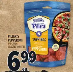 Metro PILLER'S PEPPERONI offer