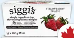 Metro SIGGI'S SKYR YOGOURT offer