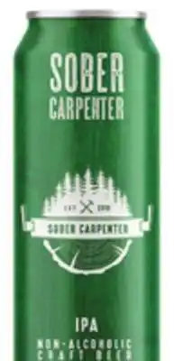 Metro NON-ALCOHOLIC SOBER CARPENTER BEER offer