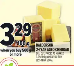 Metro BALDERSON 2-YEAR AGED CHEDDAR offer