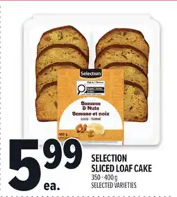 Metro SELECTION SLICED LOAF CAKE offer