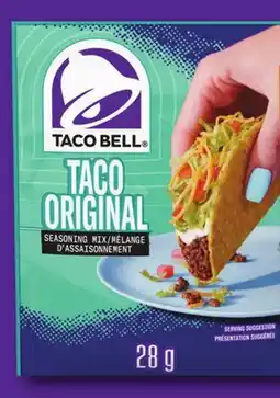 Metro TACO BELL SEASONING offer