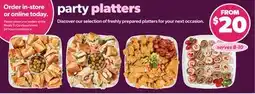 Valu-mart PARTY PLATTERS offer