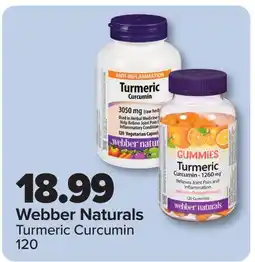 PharmaChoice Webber Naturals Turmeric Curcumin offer