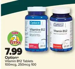 PharmaChoice Option+ Vitamin B12 Tablets offer