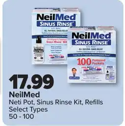 PharmaChoice Neti Pot, Sinus Rinse Kit, Refills offer