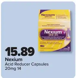 PharmaChoice Nexium Acid Reducer Capsules offer