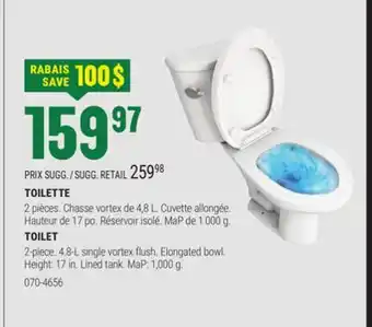 BMR TOILETTE offer