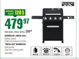 BMR BARBECUE  MESA 425  offer