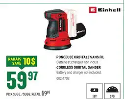 BMR PONCEUSE ORBITALE SANS FIL offer