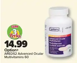 PharmaChoice Option+ AREDS2 Advanced Ocular Multivitamins 60 offer