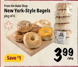 Farm Boy New York-Style Bagels offer