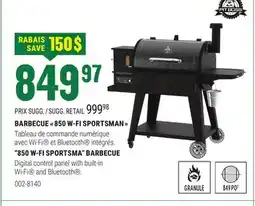 BMR BARBECUE  850W-FI SPORTSMAN  offer