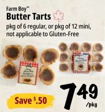 Farm Boy Farm Boy Butter Tarts offer