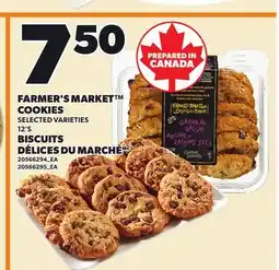 Independent Grocer FARMER'S MARKET COOKIES, 12'S offer