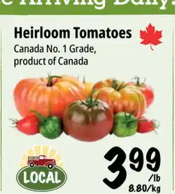 Farm Boy Heirloom Tomatoes offer
