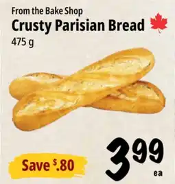 Farm Boy From the Bake Shop Crusty Parisian Bread offer
