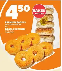 Independent Grocer PREMIUM BAGELS, 6's offer