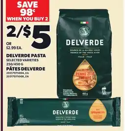 Independent Grocer DELVERDE PASTA, 250/450 G offer