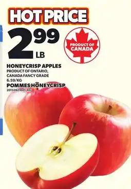 Independent Grocer HONEYCRISP APPLES offer