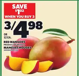 Independent Grocer RED MANGOES offer
