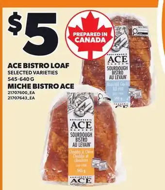 Independent Grocer ACE BISTRO LOAF offer