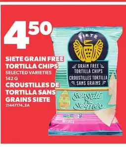 Independent Grocer SIETE GRAIN FREE TORTILLA CHIPS offer