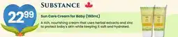 Healthy Planet Substance Sun Care Cream for Baby offer