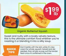 Healthy Planet Organic Butternut Squash offer
