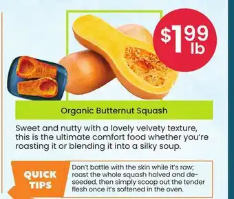 Healthy Planet Organic Butternut Squash offer