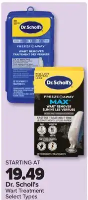 PharmaChoice Dr. Scholl's Wart Treatment offer