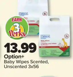 PharmaChoice Baby Wipes Scented, Unscented, 3x56 offer