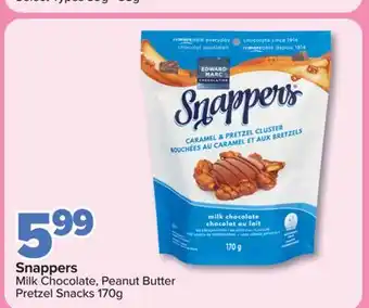 PharmaChoice Snappers Milk Chocolate, Peanut Butter Pretzel Snacks offer