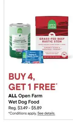 Petvalu ALL Open Farm Wet Dog Food offer