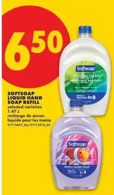 No Frills SOFTSOAP LIQUID HAND SOAP REFILL offer