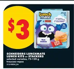 No Frills SCHNEIDERS LUNCHMATE LUNCH KITS or STACKERS offer