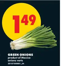 No Frills GREEN ONIONS offer
