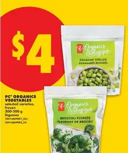 No Frills PC ORGANICS VEGETABLES offer
