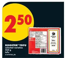 No Frills ROOSTER TOFU offer