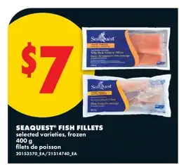 No Frills SEAQUEST FISH FILLETS offer