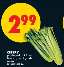 No Frills CELERY offer