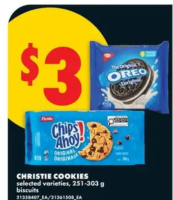 No Frills CHRISTIE COOKIES offer