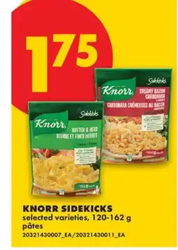 No Frills KNORR SIDEKICKS offer