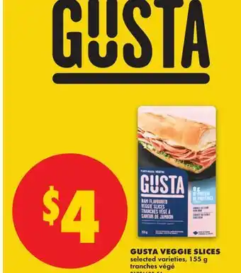 No Frills GUSTA VEGGIE SLICES offer