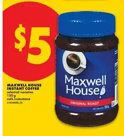 No Frills MAXWELL HOUSE INSTANT COFFEE offer