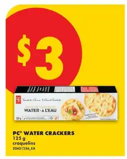 No Frills PC WATER CRACKERS offer